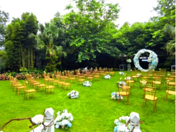 三圣鄉草坪婚禮場地