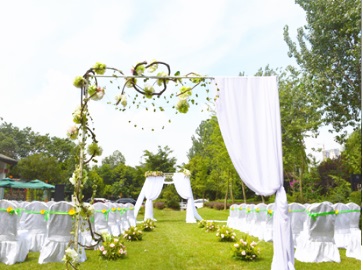 三圣鄉草坪婚禮場地